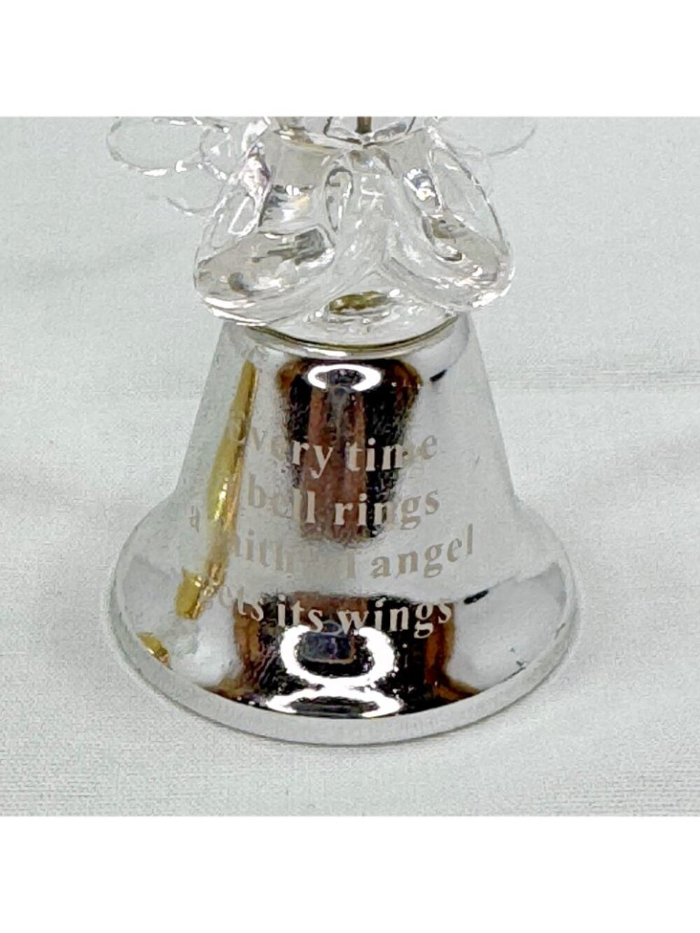 Vtg Every Time a Bell Rings A Faithful Angel Gets Its Wings Christmas Ornaments - Picture 2 of 13